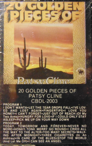 Patsy Cline : 20 Golden Pieces Of (Cass, Comp)