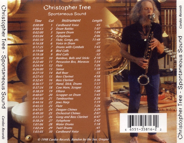 Christopher Tree : Spontaneous Sound (CD, Album)