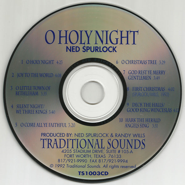 Ned Spurlock : O Holy Night (CD, Album)