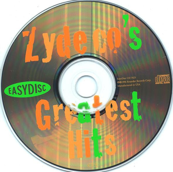 Various : Zydeco's Greatest Hits (CD, Comp)