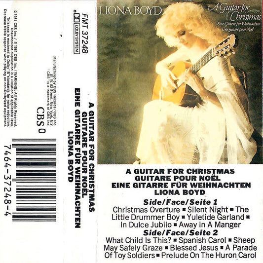 Liona Boyd : A Guitar For Christmas (Cass, Album)