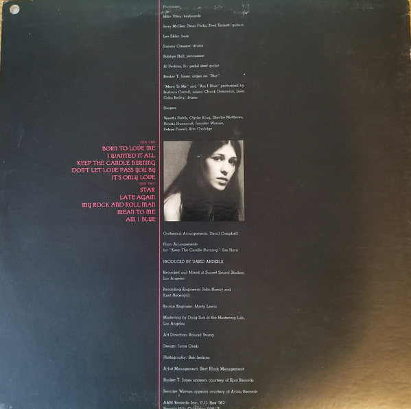 Rita Coolidge - It's Only Love (LP) (VG) - Endless Media