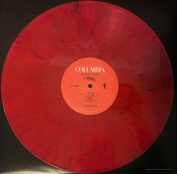 Mariah Carey : MTV Unplugged EP (12", EP, Ltd, RE, Red)