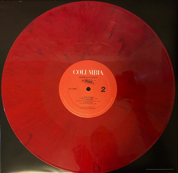 Mariah Carey : MTV Unplugged EP (12", EP, Ltd, RE, Red)