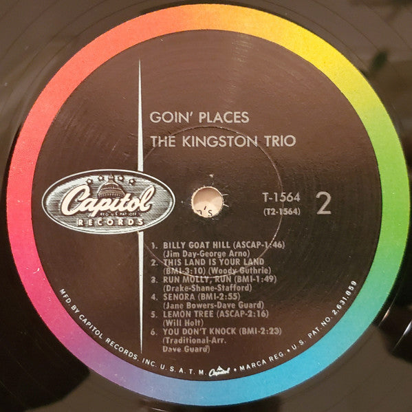 Kingston Trio : Goin' Places (LP, Album, Mono, Scr)