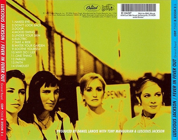 Luscious Jackson : Fever In Fever Out (CD, Album, Club)