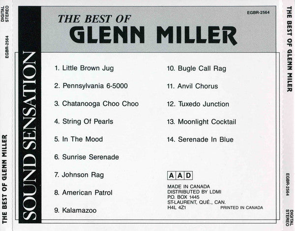 Glenn Miller : The Best of Glenn Miller (CD, Mini, Comp)