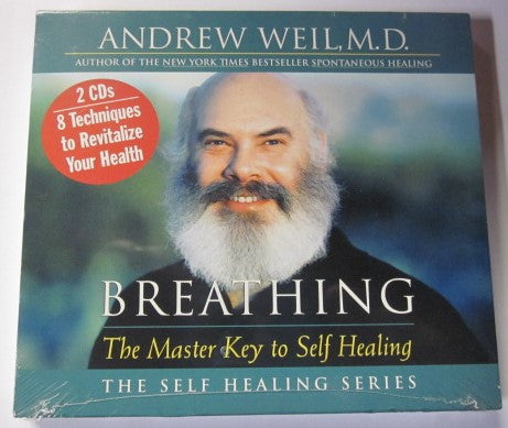 Andrew Weil : Breathing, The Master Key To Self Healing, The Self Healing Series (2xCD)