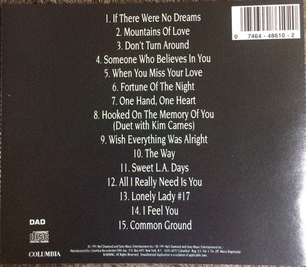 Neil Diamond : Lovescape (CD, Album)