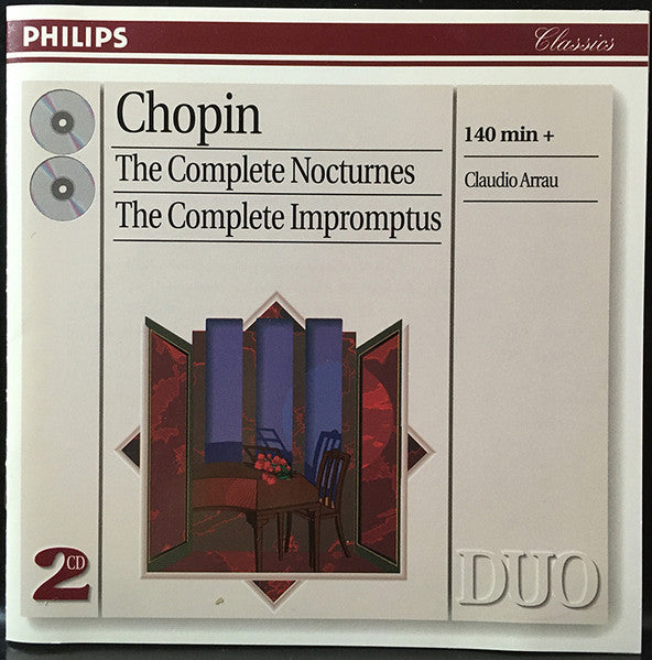 Frédéric Chopin, Claudio Arrau : The Complete Nocturnes - The Complete Impromptus (2xCD, Comp)