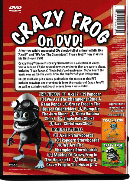 Crazy Frog : Crazy Video Hits (DVD-V, Comp)