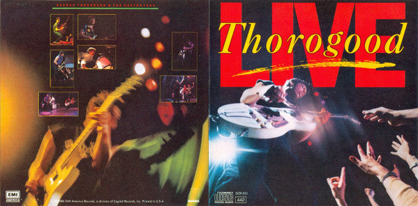George Thorogood & The Destroyers : Live (CD, Album)
