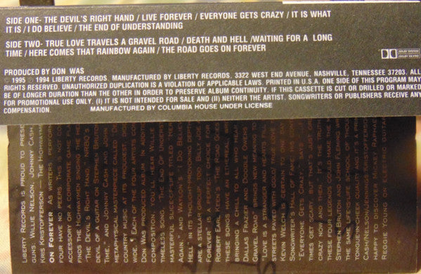 The Highwaymen : The Road Goes On Forever (Cass, Album, Club)