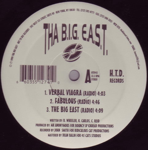 Tha Big East : Verbal Viagra  (12")