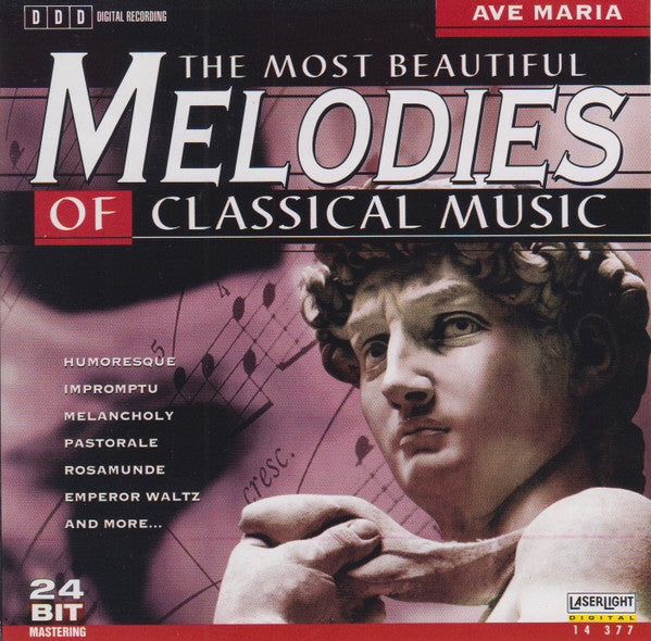 Various : The Most Beautiful Melodies Of Classical Music - Ave Maria (CD, Comp, 24 )