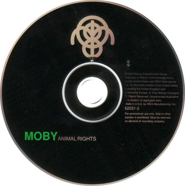 Moby : Animal Rights (CD, Album, Promo)