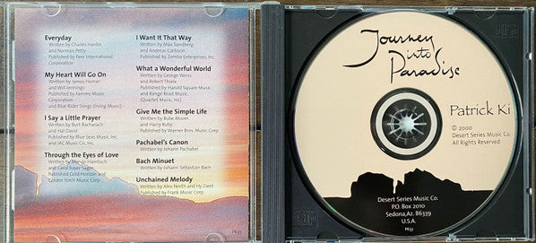 Patrick Ki : Journey Into Paradise (CD, Album)