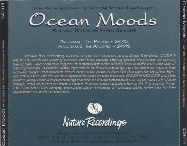 No Artist : Ocean Moods: Rolling Waves On Sandy Beaches (CD)