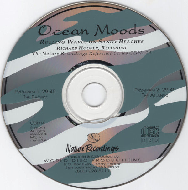 No Artist : Ocean Moods: Rolling Waves On Sandy Beaches (CD)