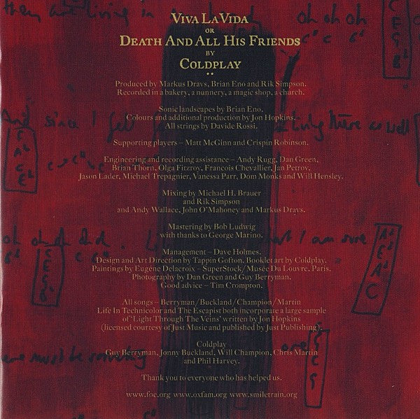 Coldplay : Viva La Vida (Prospekt's March Edition) (CD, Album + CD, EP)