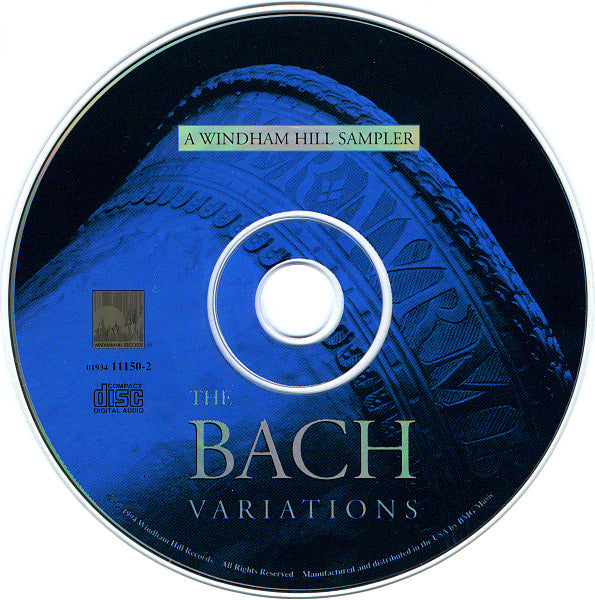 Johann Sebastian Bach, Various - The Bach Variations (A Windham Hill Sampler) (CD) (VG+) - Endless Media