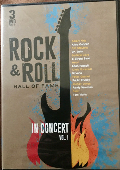 Various : Rock & Roll Hall Of Fame In Concert  (11xDVD-V, Comp, NTSC, Box)