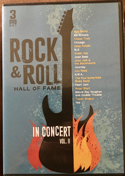 Various : Rock & Roll Hall Of Fame In Concert  (11xDVD-V, Comp, NTSC, Box)