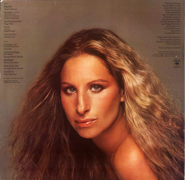 Barbra Streisand - Classical ... Barbra (LP) (VG) - Endless Media