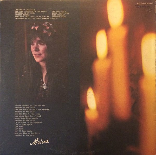 Melanie (2) : Candles In The Rain (LP, Album, RE, Son)