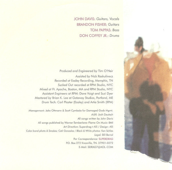 Superdrag : Regretfully Yours (CD, Album,  SR)