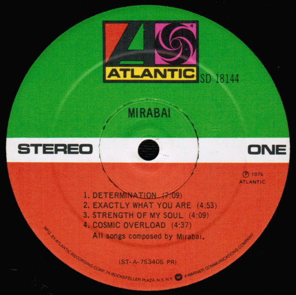 Mirabai (3) : Mirabai (LP, Album, PR )