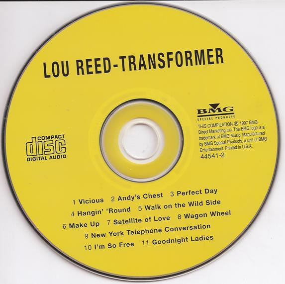 Lou Reed : Transformer (CD, Album, Club, RE)