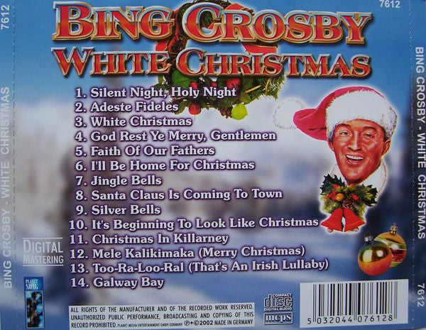 Bing Crosby : White Christmas (CD, RE)