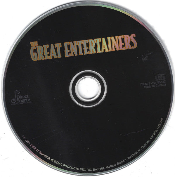 Various : The Great Entertainers (CD, Comp, RM)