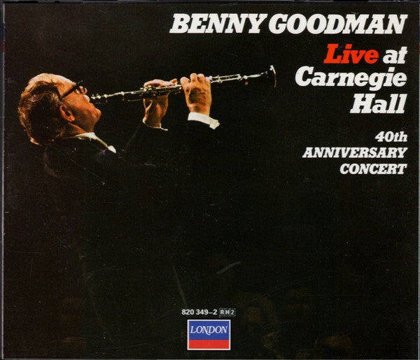 Benny Goodman : Live At Carnegie Hall 40th Anniversary Concert (2xCD, Album, RE)