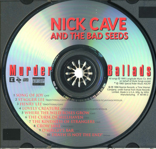 Nick Cave & The Bad Seeds : Murder Ballads (CD, Album)