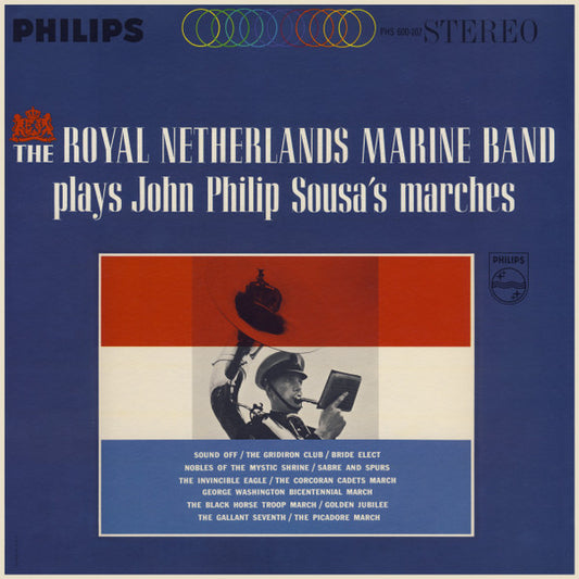 De Marinierskapel der Koninklijke Marine - Plays John Philip Sousa's Marches (LP) (VG) - Endless Media