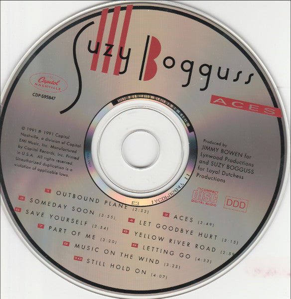Suzy Bogguss : Aces (CD, Album, Club)