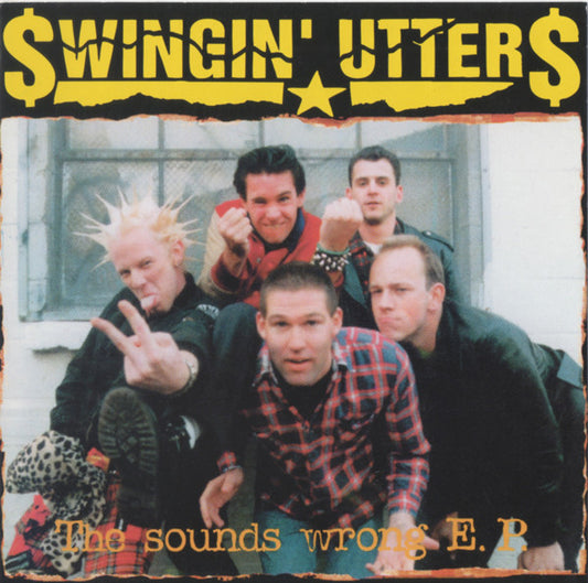 Swingin' Utters : The Sounds Wrong E.P. (CD, EP, RE)