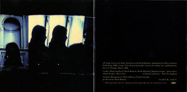 Mazzy Star : So Tonight That I Might See (CD, Album, Club)