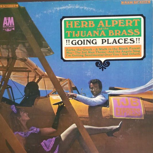 Herb Alpert & The Tijuana Brass - !!Going Places!! (LP) (G+) - Endless Media