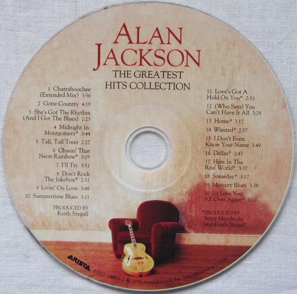 Alan Jackson (2) : The Greatest Hits Collection (CD, Comp)