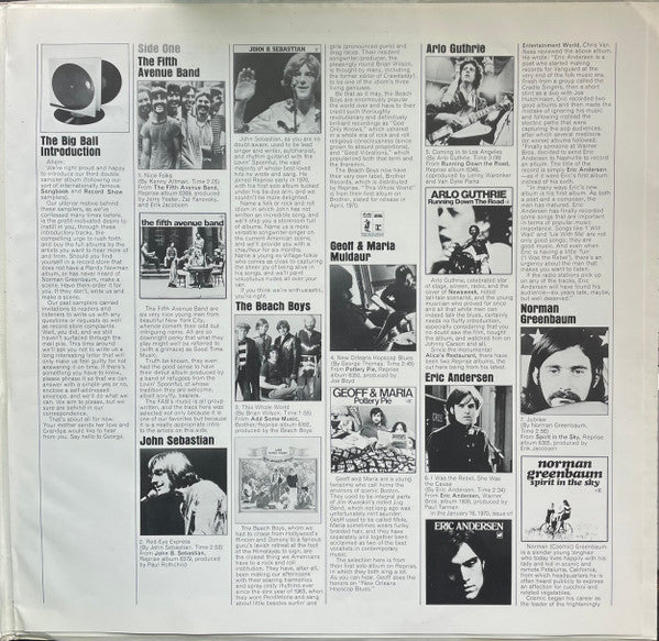Various : The Big Ball (2xLP, Comp, MP, M/Print, Smplr, San)