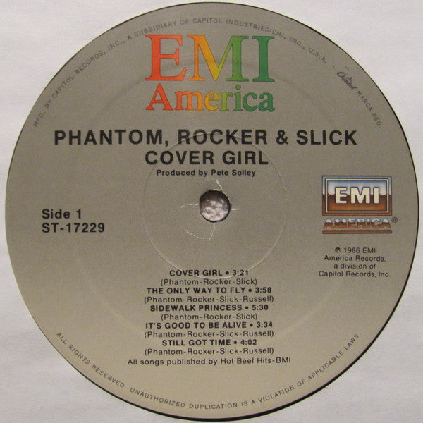 Phantom, Rocker & Slick : Cover Girl (LP, Album)