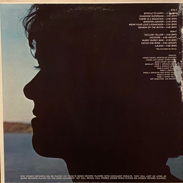 Donovan : Donovan's Greatest Hits (LP, Comp)