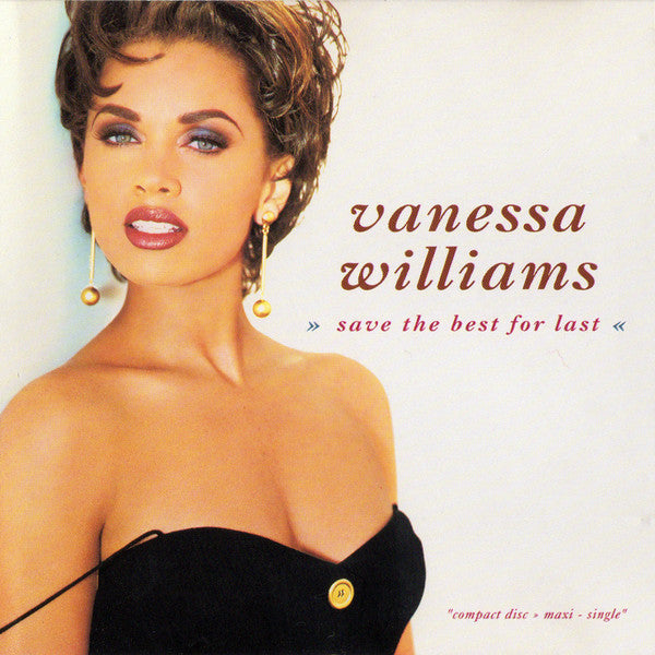 Vanessa Williams : Save The Best For Last (CD, Maxi)