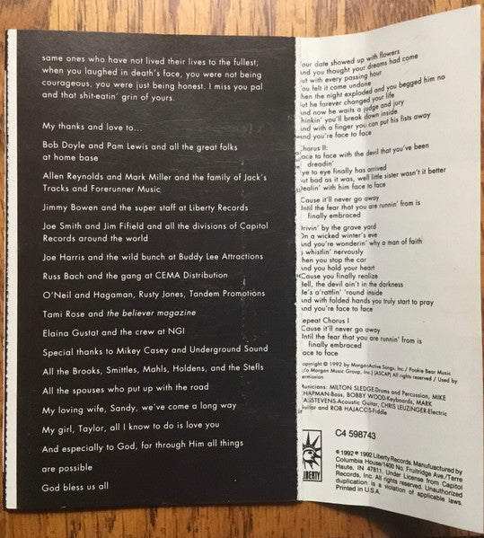 Garth Brooks : The Chase (Cass, Album, Club, SR)