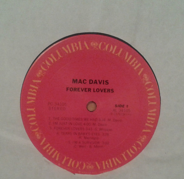 Mac Davis - Forever Lovers (LP) (G) - Endless Media