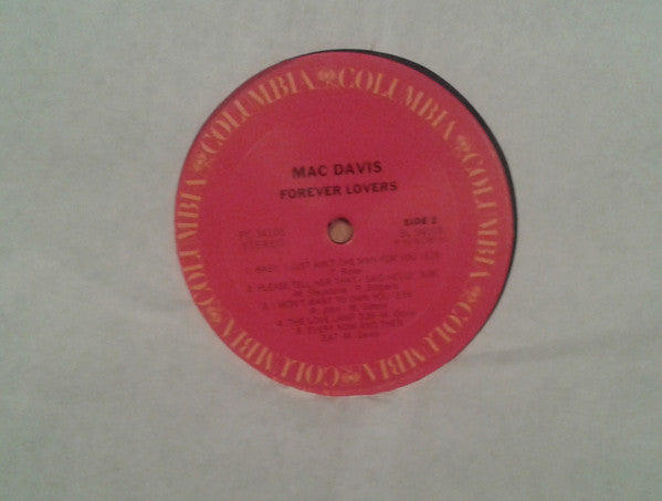 Mac Davis - Forever Lovers (LP) (G) - Endless Media