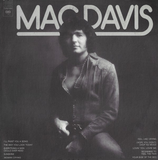 Mac Davis - Mac Davis (LP) (VG+) - Endless Media